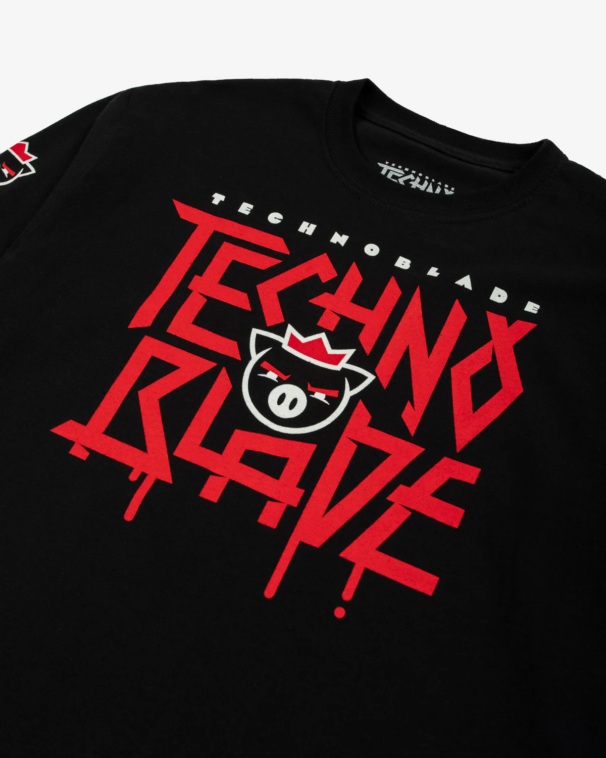 Agro Long Sleeve Tee (Black) - Image 3