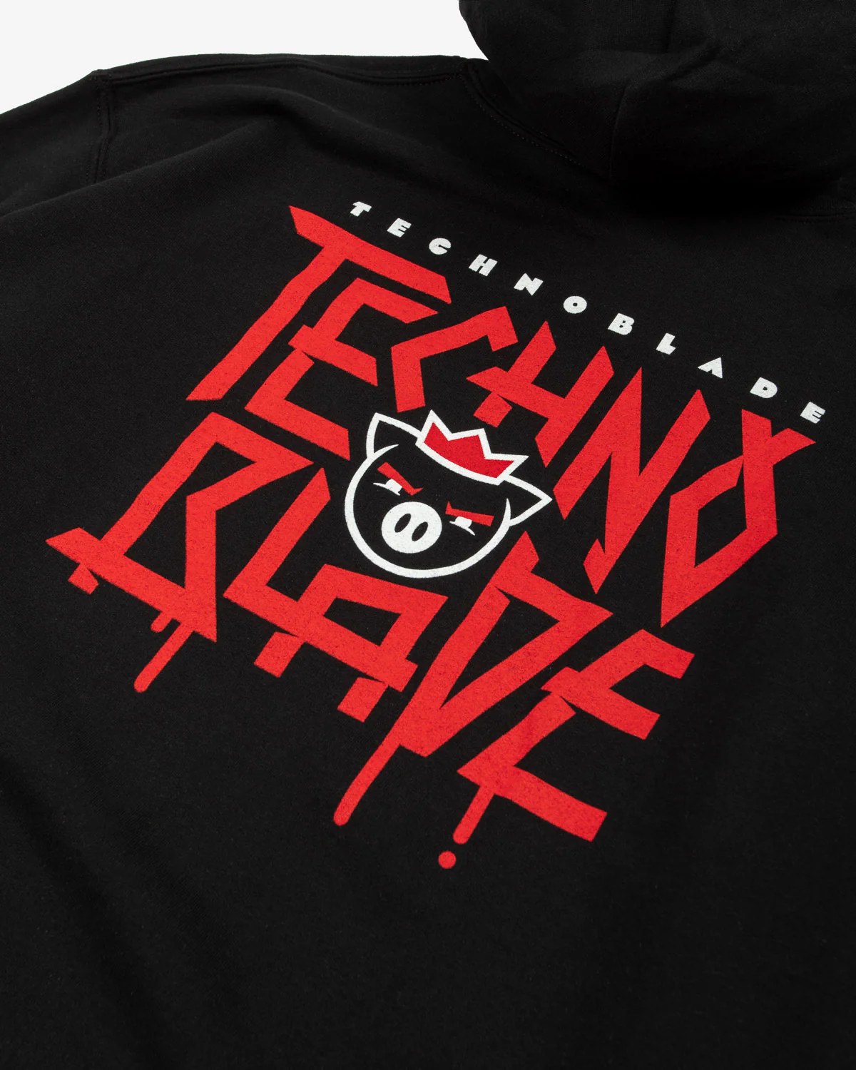 Agro Pullover Hoodie (Black) - Image 4